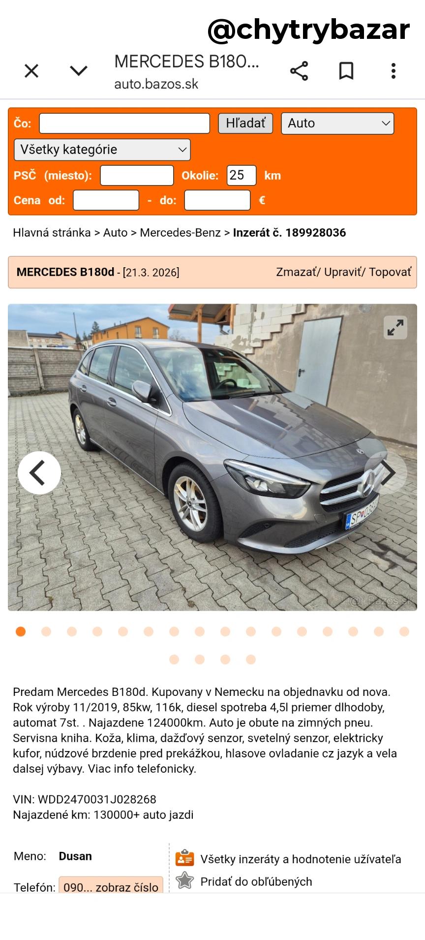Mercedes b 180 d