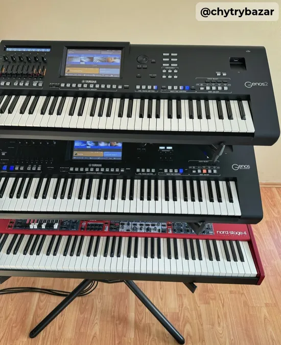 Nové Yamaha Genos2/GENOS,Tyros Korg Pa5X/Korg Pa4X