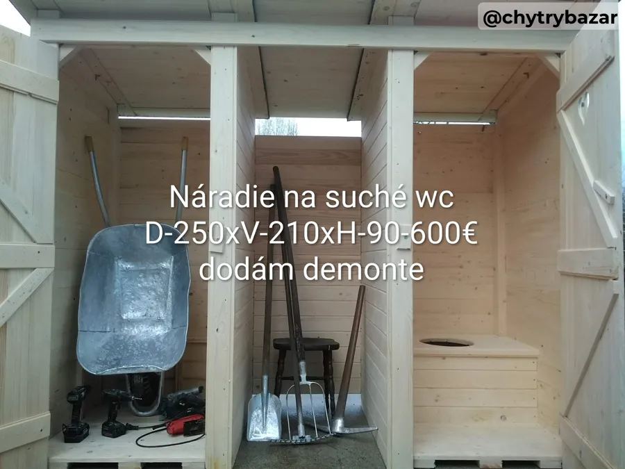 Psia búda Latrina suché wc kurín 