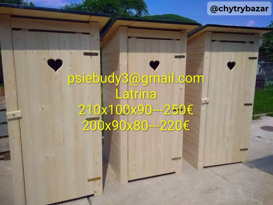 Psia búda Latrina suché wc kurín 
