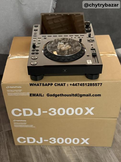 AlphaTheta CDJ-3000X, Pioneer CDJ-3000, DJM-A9